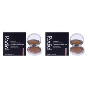 Instaglam Compact Deluxe Contouring Powder - 04 Dark - Pack of 2 Rodial 0.37 oz